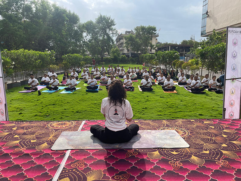 Celebrate International Yoga Day at VR Nagpur!